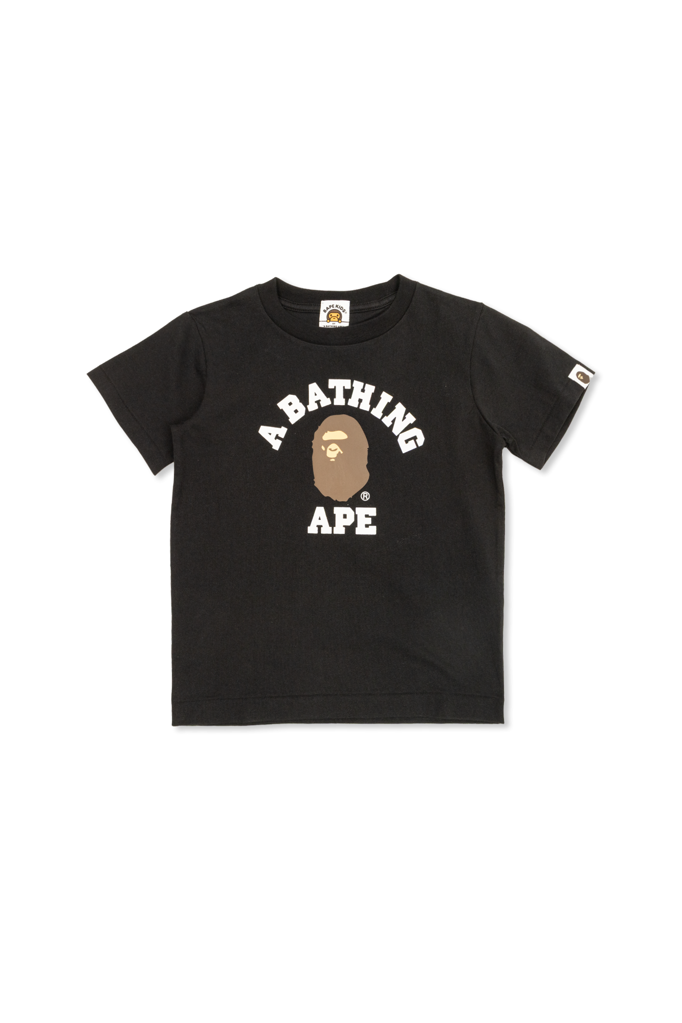 トップス BAPE KIDS by A Bathing Ape 130 Black T-shirt with logo A BATHING APE® Kids - Vitkac Canada